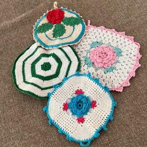 Vintage potholders